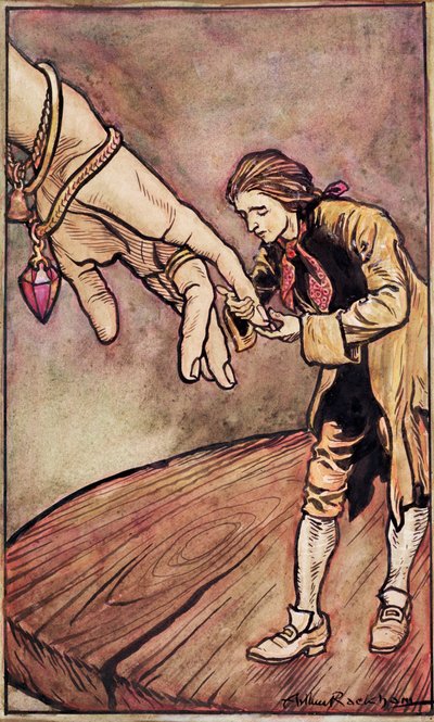 Illustrazione originale ad acquerello per 
